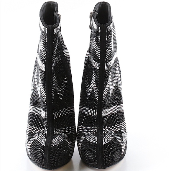 Gorgeous rhinestone Aldo ankle booties - Picture 2 of 2